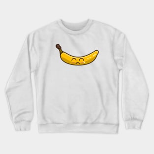 sad banana react Crewneck Sweatshirt